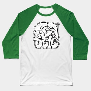 Seattle - City Graffiti Baseball T-Shirt